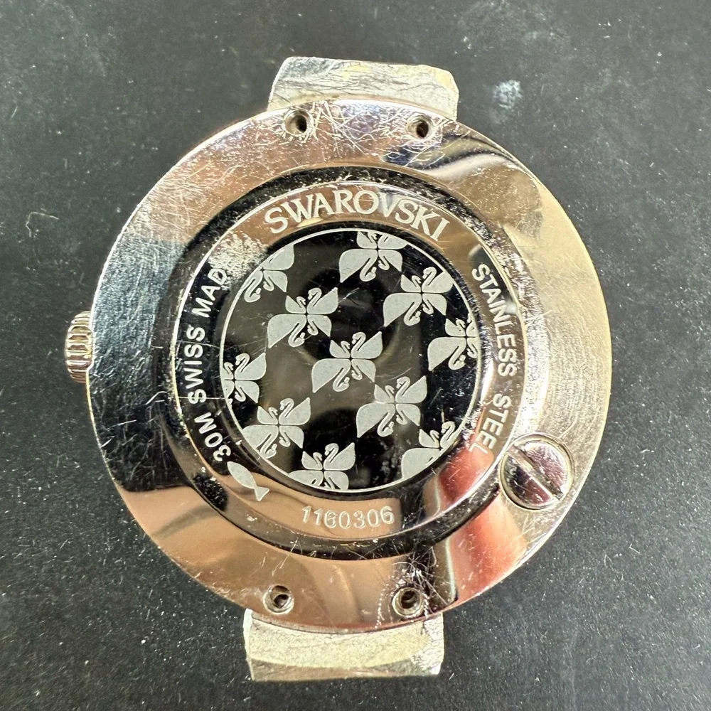 Swarovski‎ lovely crystals watch parts case mechanism and watch band inserts